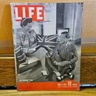 Vintage Life Magazine June 9  1941 The Windsor Team  Hitler Threat  Fort Bragg