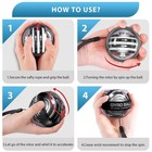Auto-start Wrist Power Gyro Ball Wrist Strengthener Forearm Exerciser For Sports