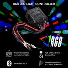 Ds18 Lc-rgb Rgb-led Lights Bluetooth Controller Water Resistant Bluetooth V5 4