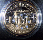 1986  s  50c Proof Statue Of Liberty Commemorative Half Dollar  sku101 coin Only