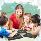 4 Pcs Chalk Board 9 5 x12 frameless Chalkboard For Kids Mini Wooden Small Signs