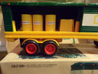 1975 Amerada Hess Toy Truck With Custom Yellow Barrels Variation