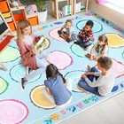 Classroom Rug 6x9 Ft Large Rug For Classroom Elementary  Seating D  cor Play 