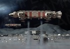 Space 1999 Eagle -  Moonrise - A Limited Edition Artist Signed Original Print