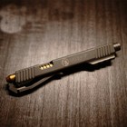 Creative Steampunk Mechanical Tc4 Titanium Alloy Siphon Pen Business Gel Pen Edc