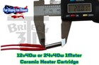 2pcs Cartridge Heater 12v Or 24v 40w For Prusa 3d Reprap Printer Extruder Hotend