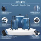 Samsonite Dlx Spinner 3pc Carry-on  Medium   Large Luggage Set  Lagoon open Box 