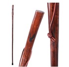 55 In Rustic Wood Walking Stick  Traditional Style Handle  For Men   Women