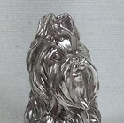 Vintage Ganz Silver Toned Resin Shih Tzu Dog Figurine