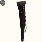 Leather Shotgun Slip Case Waxed Brown hunting Case custom Rifle Bag firearm Case