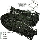 Mesh Rope Hammocks For Outside - Sleeping Hammock Nylon Camping - Dark Green 