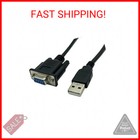 Usb To Rs232 Serial Adapter  Usb A Male To Db9 Pin Female Serial Converter Cable