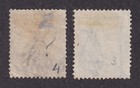Matt s Stamps Scott Jamaica  3    4 Queen Victoria 1860-63 Issues  Used Cv 95