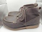 Timberland Disc  Earthkeepers Escape Chukka Boots 7 Dark Brown Canvas Leather