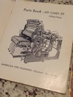 Vintage Miehle Offset Press Manuals 29 36 Parts Catalog Instruction Book Lot Zt