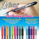 Z-grip Ballpoint Pen   Mechanical Pencil Set  Assorted  18-pk