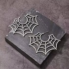 Spider Web Earrings Dark Goth Style