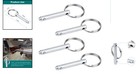 4pcs Stainless Steel Pull Pins For Tapco Pro 14  19 - Durable Replacement Parts