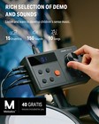     Donner Ded-70 Electric Drum Set With Throne Headphones Melodics Cubase Lesson
