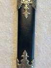 Fancy Caucasian Kindjal Dagger With Scabbard-rare-unique-vintage