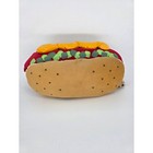 Hot Dog Pet Costume Large Dog Halloween Plush Food Costume Adjustable