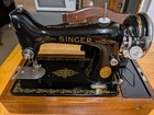 Restored 1936 Singer Model 99 Sewing Machine With Bentwood Case - Ae286236