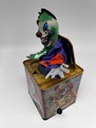 Vtg Atico Scary Spooky Clown Jack In The Box - Lights And Sounds Not Working