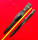 Rare Original Wwii German K98 Bayonet Clemen   Jung Matching Numbers Belt Frog
