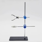 1pcs 30 40 50cm Retort Stand Iron Stand With Clamp Clip Laboratory Ring Stand
