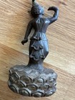 Burmese Dancing Woman  On Lotus Pad 6 5  Tall