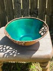 Artist Signed Enamel On Copper Mcm Bowl Centerpiece By Ocean Copper Enamel