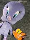 2003 Mattel Purple Pink Tweety Bird Plush W Sparkle Feet Looney Tunes Wb  11 