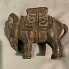 Cast Iron Elephant Piggy Bank Animal Theme Decorative Collectible
