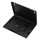 1-disc Game Case With Memory Card Holder 14mm Replacement For Playstation 2 Ps2