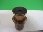 Antique Brass Bausch Lomb Eyepiece Rare Optics Microscope Part Z1-ft-96