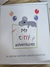 Tiny Gifts Baby Memory Book Keepsake Journal First Year Birth Record Scrapbook