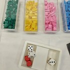 1975 Risk  Replacement Pieces 6 Armies W Cases Color Set With Cards