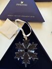 Swarovski Christmas Ornament Annual Edition 2018 Large Clear Crystal 5301575 New