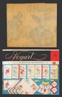 Vtg Vogart Embroidery Transfer Pattern A Flower A Day days Of The Week Uncut 215