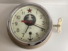Russian Soviet B Cccp Navy Red Star Submarine Clock   parts repair   W  Key