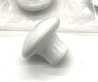 Lot Of 14 Vintage White Porcelain Drawer Pulls Knobs See Photos For Size