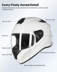 Ilm Full Face Motorcycle Street Bike Helmet Enlarged Air Vents  Replacement