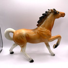 Vintage Brown Horse 8  Porcelain Hand Painted Figurine