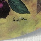 Email De Limoges Bone China Porcelain Salad Plate Hand Painted 7 5 Inches 1855