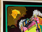 Midnite Rider Vintage 1973 Blacklight Headshop Poster By Bill Hoorman -nice 