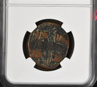 Coins Of The Holy Land   Ngc Image Of Christ Byzantine C Follis  1034-1050 Ce