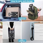 Heavy Duty Platform Cart Dolly Folding Moving Luggage Hand Truck Trolley 70lbs