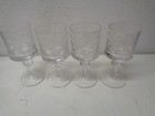 Kosta Boda Vintage Husar Port Wine Sherry  Water Goblet Glasses Set Of 4