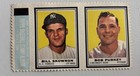 1962 Topps Baseball Stamps 6 Panels Mathews Wynn Hof Yankees Braves White Sox