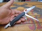Victorinox One Hand Trekker Swiss Army Knife Liner Lock 111mm Black